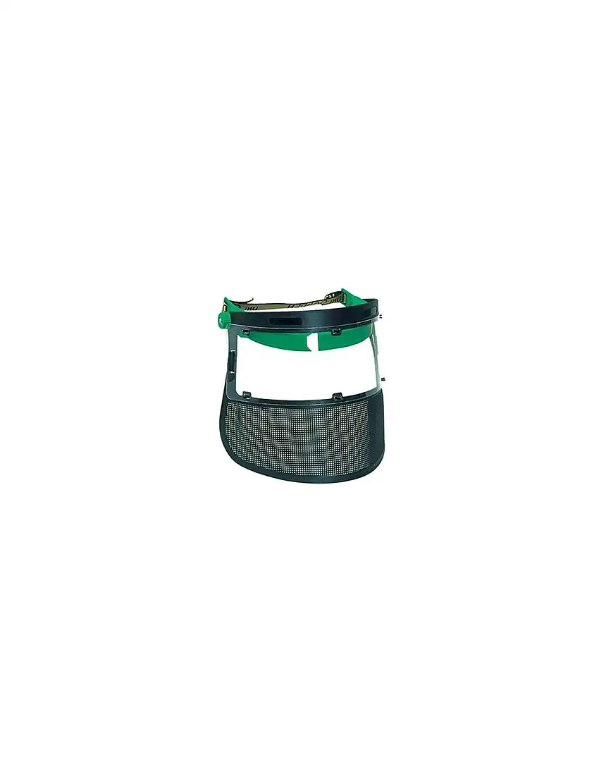 VISIERA RETE NYLON E POLICARBONATO DUAL