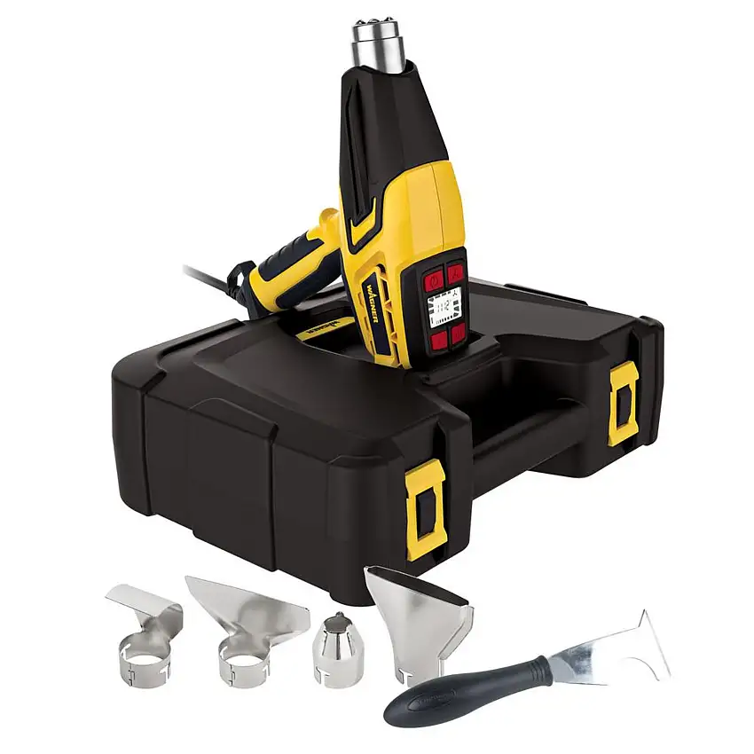 WAGNER Pistola Ad Aria Calda Digitale - 2000 Watt Con Accessori