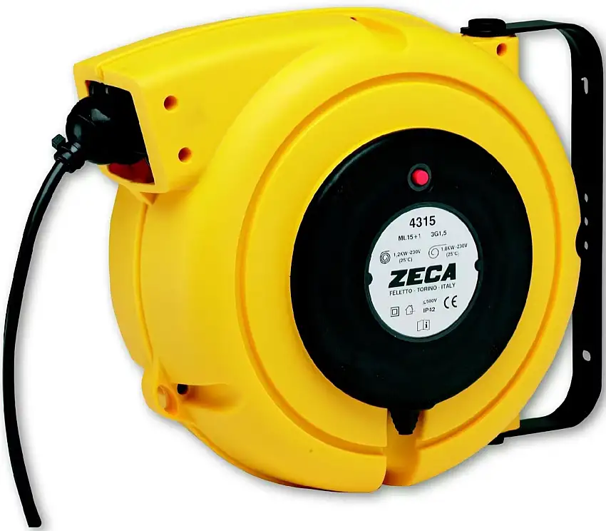 ZECA 4315 Avvolgicavo Automatico 14+1 Metri - 3G1.5