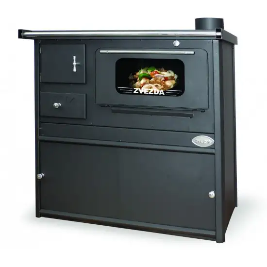 Stufa con forno a Legna Zvezda Classic SP, 5.7kW
