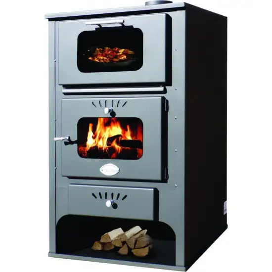 Stufa a Legna con Forno Zvezda GF, 16.5kW