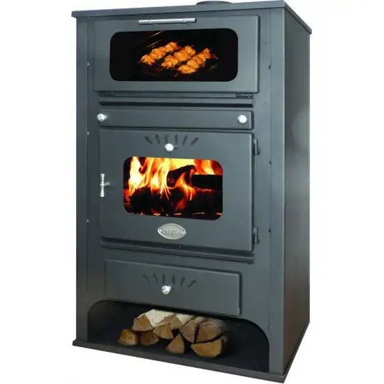 Termostufa a Legna con Forno Zvezda GF VR 16, 15.4kW